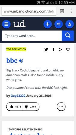 urban dictionary bbc